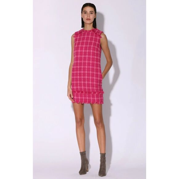 WALTER BAKER Dresses & Skirts - Walter Baker — Bethani Dress, Magenta Electric Tweed — Size 0 — NWT